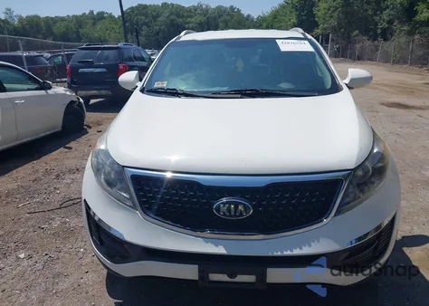 2016 Kia Sportage Ex из США, поврежденный, VIN KNDPCCAC3G7826777